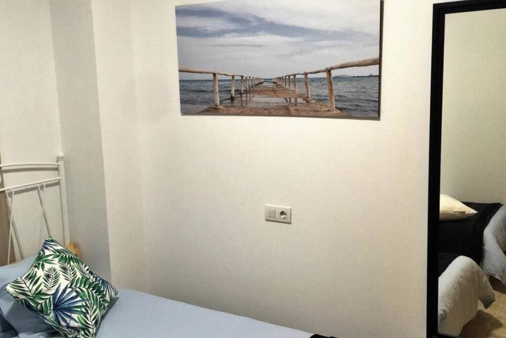Chill Out Ground Floor Apartm +Private Garden+Wifi Retamar  Exterior foto